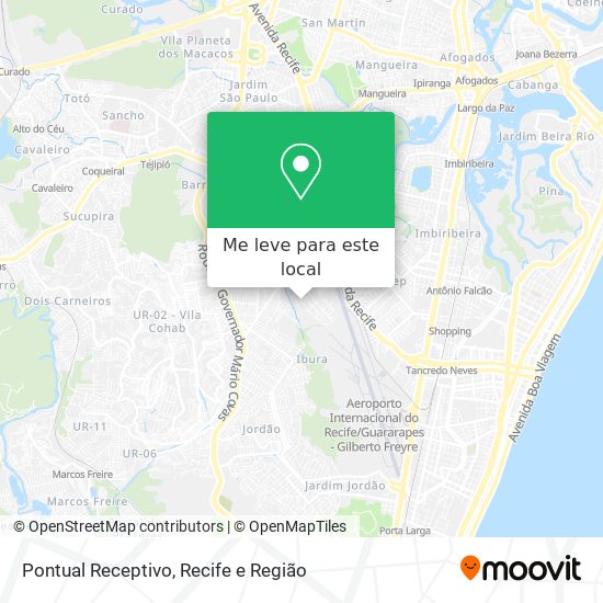 Pontual Receptivo mapa