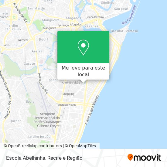 Escola Abelhinha mapa