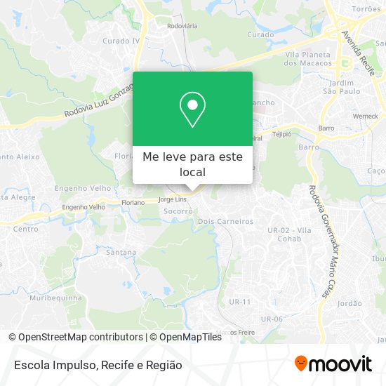 Escola Impulso mapa