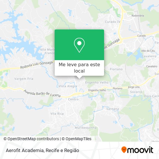 Aerofit Academia mapa