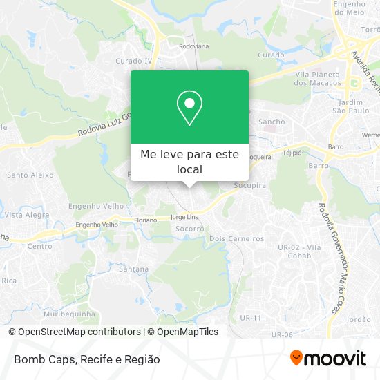 Bomb Caps mapa