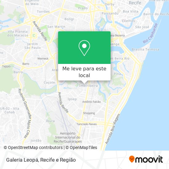 Galería Leopá mapa