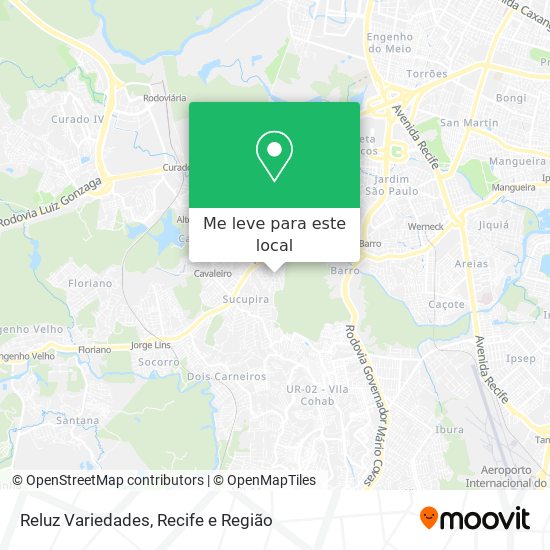 Reluz Variedades mapa
