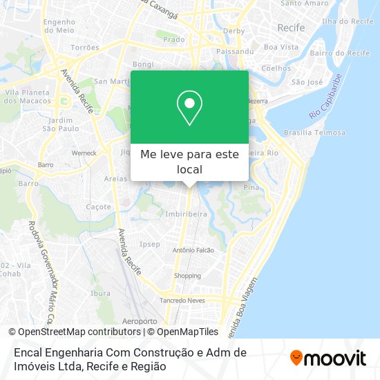 Encal Engenharia Com Construção e Adm de Imóveis Ltda mapa