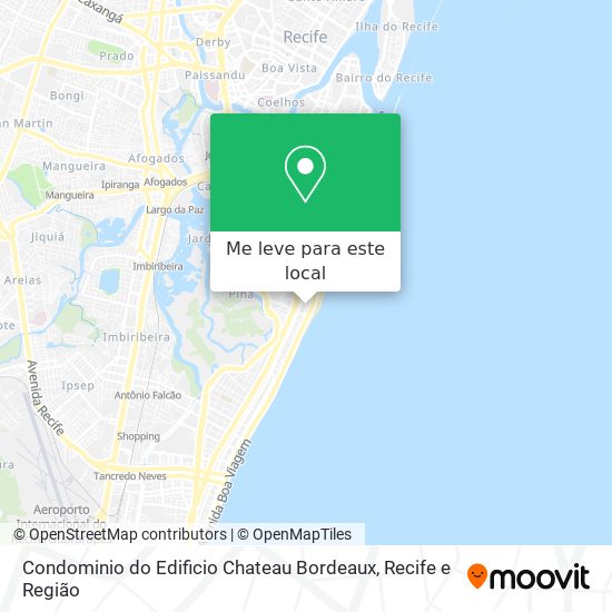 Condominio do Edificio Chateau Bordeaux mapa