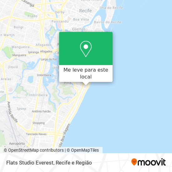 Flats Studio Everest mapa