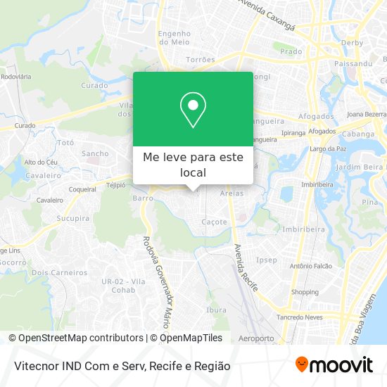 Vitecnor IND Com e Serv mapa