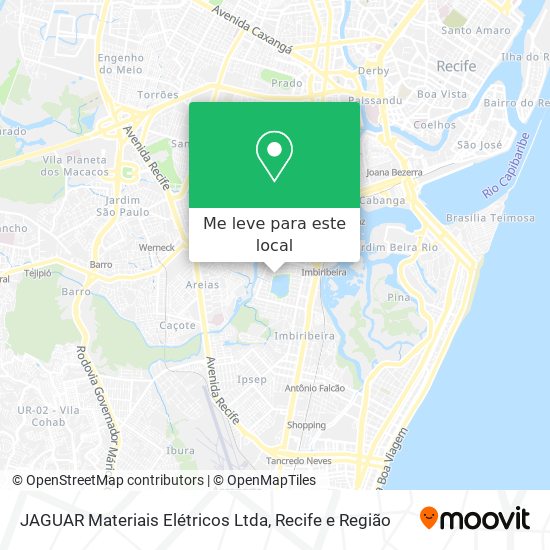 JAGUAR Materiais Elétricos Ltda mapa