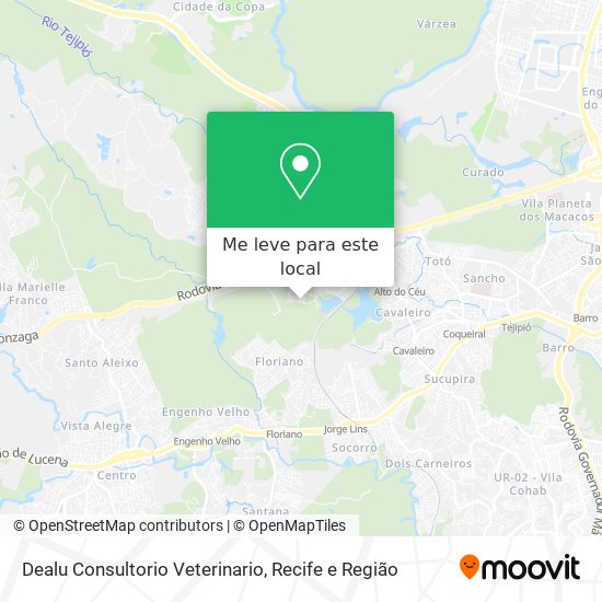 Dealu Consultorio Veterinario mapa