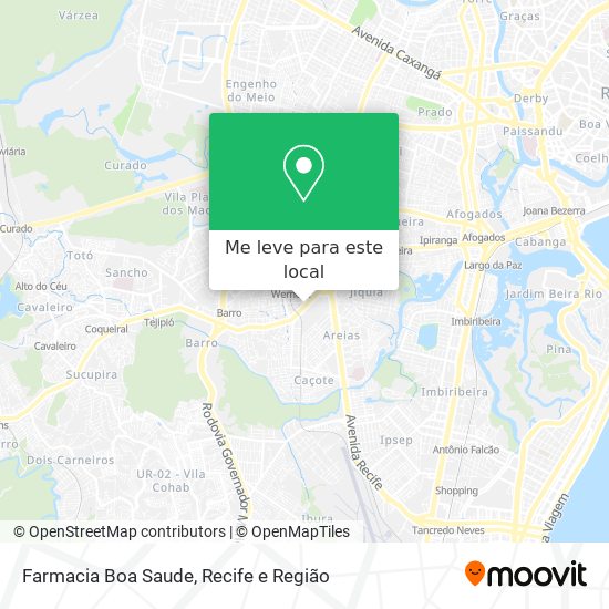 Farmacia Boa Saude mapa