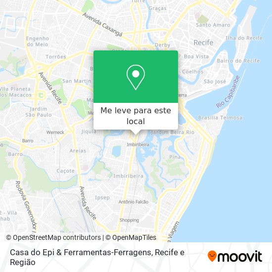 Casa do Epi & Ferramentas-Ferragens mapa