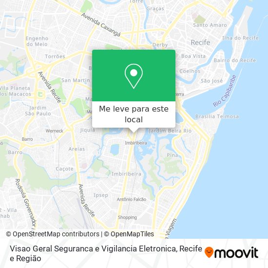 Visao Geral Seguranca e Vigilancia Eletronica mapa