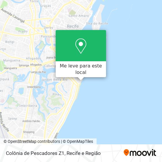 Colônia de Pescadores Z1 mapa