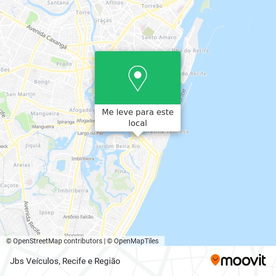 Jbs Veículos mapa