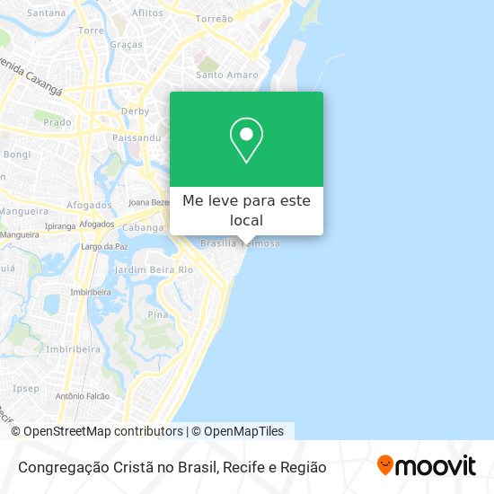 Congregação Cristã no Brasil mapa