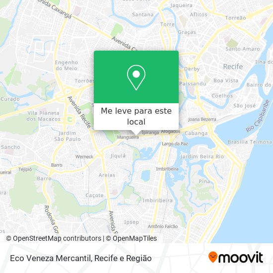 Eco Veneza Mercantil mapa