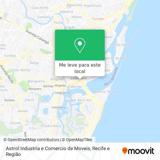 Astrol Industria e Comercio de Moveis mapa