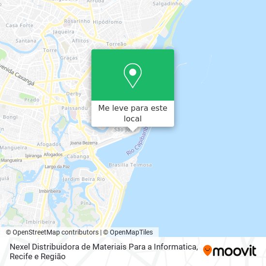 Nexel Distribuidora de Materiais Para a Informatica mapa