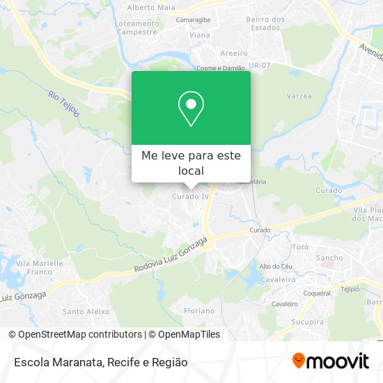 Escola Maranata mapa