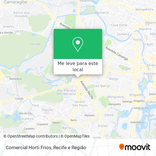 Comercial Horti Frios mapa