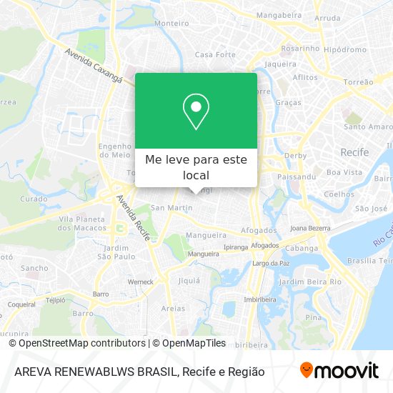 AREVA RENEWABLWS BRASIL mapa