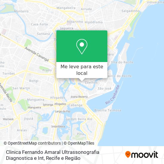Clinica Fernando Amaral Ultrassonografia Diagnostica e Int mapa