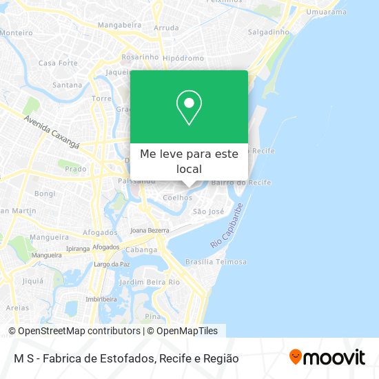 M S - Fabrica de Estofados mapa