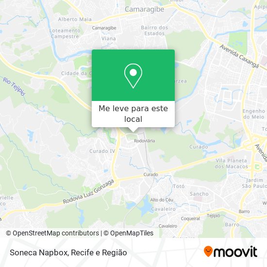 Soneca Napbox mapa
