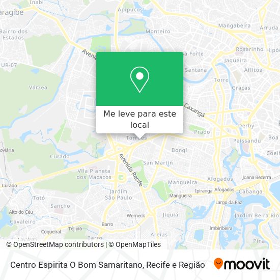 Centro Espirita O Bom Samaritano mapa