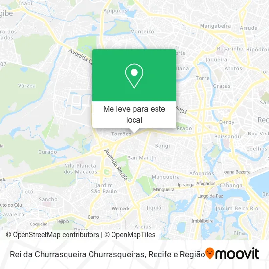 Rei da Churrasqueira Churrasqueiras mapa