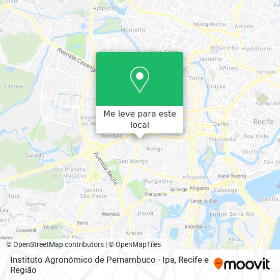 Instituto Agronômico de Pernambuco - Ipa mapa