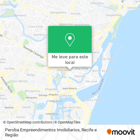 Peroba Empreendimentos Imobiliarios mapa