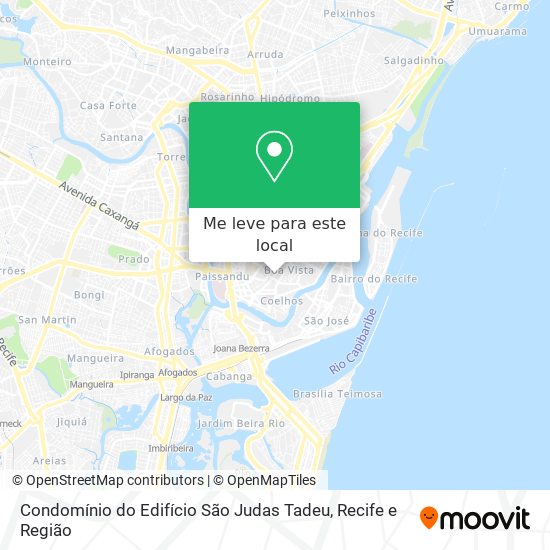 Condomínio do Edifício São Judas Tadeu mapa