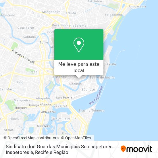 Sindicato dos Guardas Municipais Subinspetores Inspetores e mapa