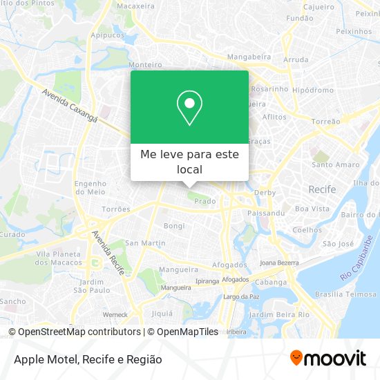 Apple Motel mapa