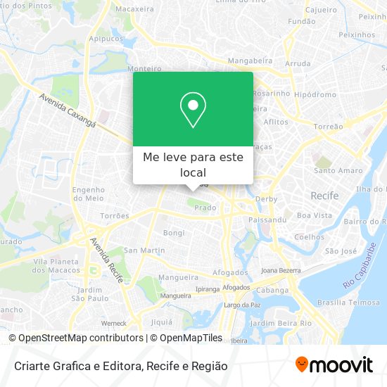 Criarte Grafica e Editora mapa