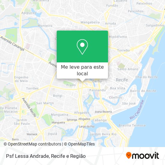 Psf Lessa Andrade mapa
