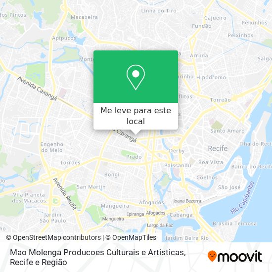 Mao Molenga Producoes Culturais e Artisticas mapa