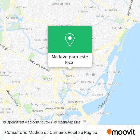 Consultorio Medico sa Carneiro mapa
