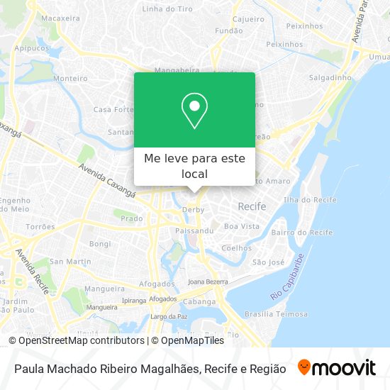 Paula Machado Ribeiro Magalhães mapa