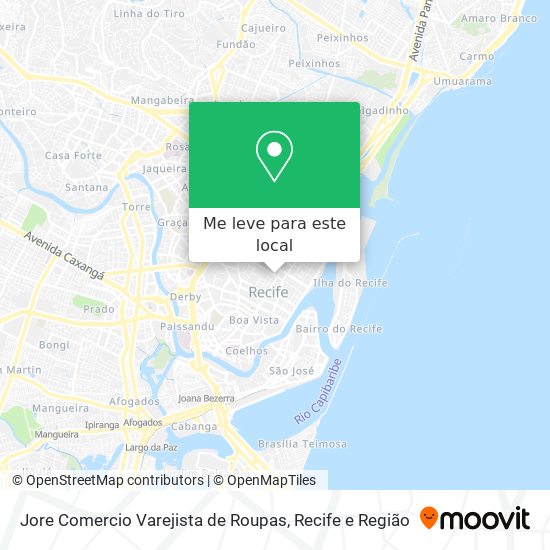 Jore Comercio Varejista de Roupas mapa