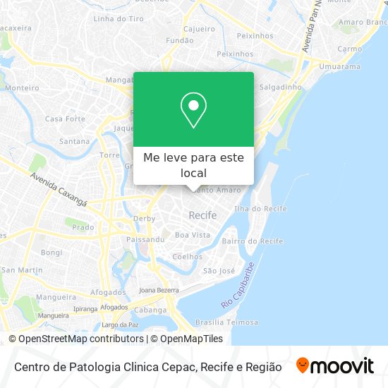 Centro de Patologia Clinica Cepac mapa
