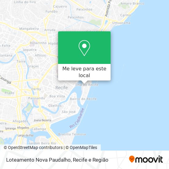 Loteamento Nova Paudalho mapa