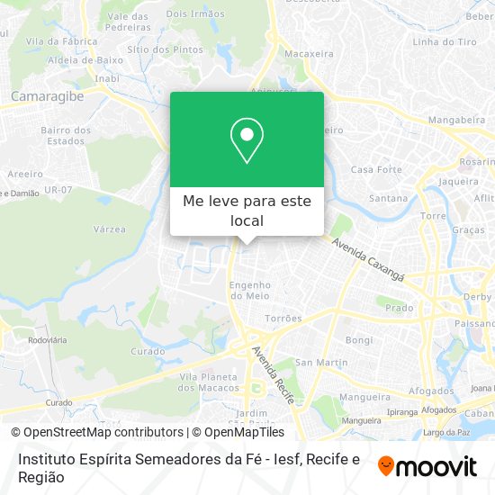 Instituto Espírita Semeadores da Fé - Iesf mapa