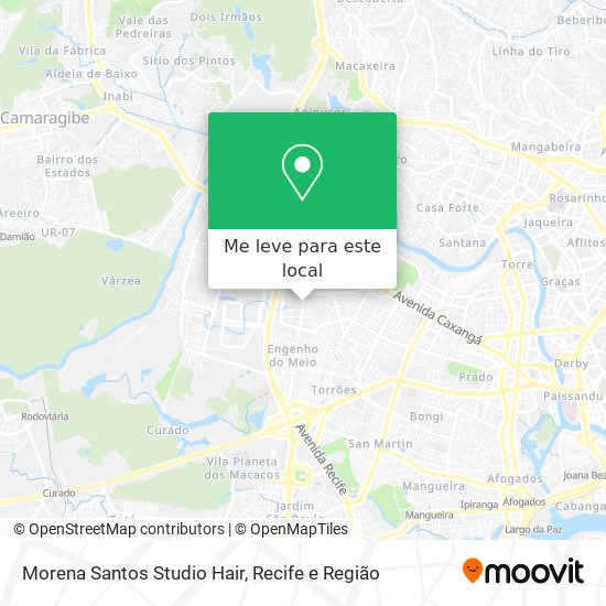 Morena Santos Studio Hair mapa