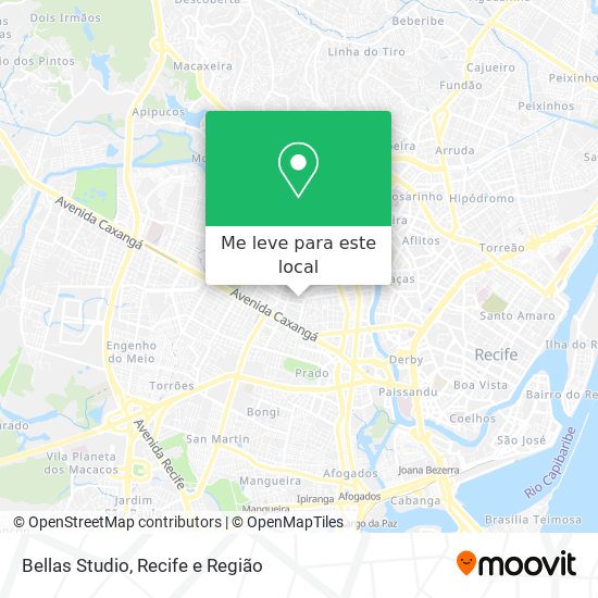 Bellas Studio mapa