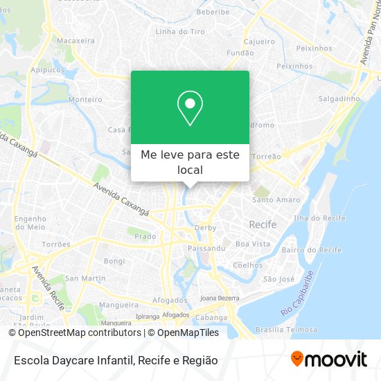 Escola Daycare Infantil mapa