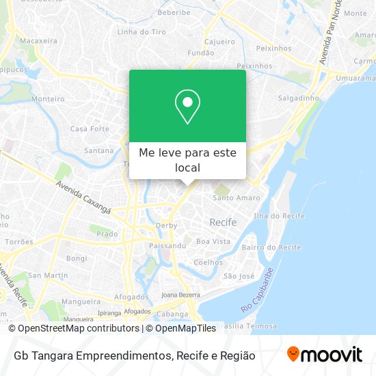 Gb Tangara Empreendimentos mapa