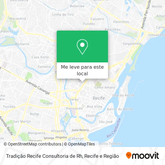 Tradição Recife Consultoria de Rh mapa