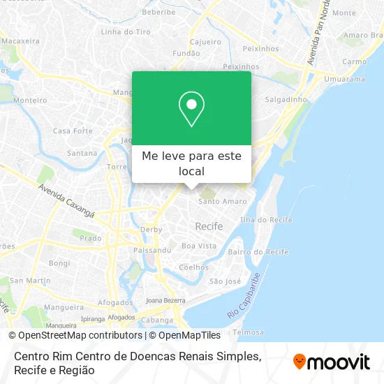 Centro Rim Centro de Doencas Renais Simples mapa